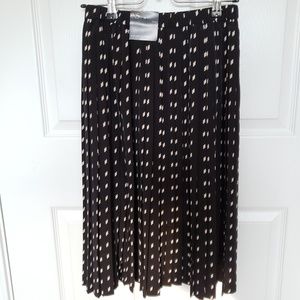 Banana Republic Pleated Midi Skirt